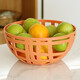 What people eat fruit basket hollow plastic drain basket home living room coffee table fruit plate kitchen creative vegetable washing basket restaurant fruit basket blue, green, yellow, orange 4 colors each 1 1 What people eat fruit basket hollow plastic drain basket home living room coffee table fruit plate kitchen creative vegetable washing basket restaurant fruit basket blue, green, yellow, orange 4 colors each 1 1
