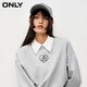 Solo la sudadera de cuello redondo de caída de otoño con estampado de moda y de moda 12349S034 G44 FLUERA MEDIA GRIS M 165/84A Solo la sudadera de cuello redondo de caída de otoño con estampado de moda y de moda 12349S034 G44 FLUERA MEDIA GRIS M 165/84A