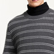杰克·琼斯(JACK&JONES)男装秋冬男士毛衣肌理感条纹织花基础套头长袖针织衫宽松打底衫男 锻钢灰E39 锻钢灰E39 M 175 杰克·琼斯(JACK&JONES)男装秋冬男士毛衣肌理感条纹织花基础套头长袖针织衫宽松打底衫男 锻钢灰E39 锻钢灰E39 M 175