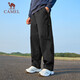 Camel (CAMEL) casual outdoor hiking pants for men water-resistant straight work pants J14CA6L6645 Phantom Black XXXL Camel (CAMEL) casual outdoor hiking pants for men water-resistant straight work pants J14CA6L6645 Phantom Black XXXL