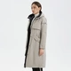 Jieao down jacket women's long windbreaker cotton sense winter coat coat hooded ladies down jacket 7981308 3199#coffee color 175/XL Jieao down jacket women's long windbreaker cotton sense winter coat coat hooded ladies down jacket 7981308 3199#coffee color 175/XL