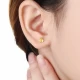 Saturday blessing jewelry gold earrings women's Seiko gold earrings small gold flower pricing AC090379 about 0.6g Saturday blessing jewelry gold earrings women's Seiko gold earrings small gold flower pricing AC090379 about 0.6g