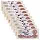 Zhongding Collection The third set of RMB, three edition coins, collectibles, three editions of ten consecutive numbers, whole knife coins, 5 yuan leaflet Zhongding Collection The third set of RMB, three edition coins, collectibles, three editions of ten consecutive numbers, whole knife coins, 5 yuan leaflet