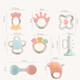 Baenshi baby toys 0-1 year old newborn baby toy baby rattle molar teether appease toy color boxed 8-piece set B272 Baenshi baby toys 0-1 year old newborn baby toy baby rattle molar teether appease toy color boxed 8-piece set B272