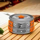 Shangbaijia Outdoor Pot Set Pot Self-driving Picnic Cookware Portable Pot Barbecue Kettle Picnic Pot Field Tableware Set Shangbaijia Outdoor Pot Set Pot Self-driving Picnic Cookware Portable Pot Barbecue Kettle Picnic Pot Field Tableware Set