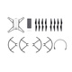 Tello puzzle programming drone small mini remote control aircraft aerial photography drone Tello puzzle programming drone small mini remote control aircraft aerial photography drone