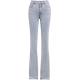 ochirly denim trousers women's 2022 new autumn dress flared trousers slim fit and thin 1WY312164N denim blue 610 L170/74A ochirly denim trousers women's 2022 new autumn dress flared trousers slim fit and thin 1WY312164N denim blue 610 L170/74A
