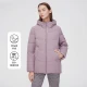 Bosideng women's down jacket winter short new national standard down women's soft warm warm gentle all-match 90 down jacket B10145112BF dark gray powder 1316 160/88B Bosideng women's down jacket winter short new national standard down women's soft warm warm gentle all-match 90 down jacket B10145112BF dark gray powder 1316 160/88B
