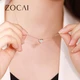 Zocay Diamond Pendant Heartbeat Rose 18K Gold Love Diamond Necklace Pendant Heart-shaped Holiday Gift D08721 Pendant with Silver Chain Zocay Diamond Pendant Heartbeat Rose 18K Gold Love Diamond Necklace Pendant Heart-shaped Holiday Gift D08721 Pendant with Silver Chain