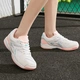 Pull back sports shoes low top thick bottom non-slip table tennis shoes breathable mesh shoes men and women couple shoes shock-absorbing floor table tennis shoes breathable table tennis shoes 103HC white/green orange 39/standard size Pull back sports shoes low top thick bottom non-slip table tennis shoes breathable mesh shoes men and women couple shoes shock-absorbing floor table tennis shoes breathable table tennis shoes 103HC white/green orange 39/standard size