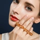 Shiyue Jewelry 8-9mm Citrine Bracelet Bracelet Crystal Agate Men and Women Models Yellow 8-9mm Shiyue Jewelry 8-9mm Citrine Bracelet Bracelet Crystal Agate Men and Women Models Yellow 8-9mm