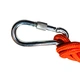 Pioneer with steel wire inner core slow down escape safety rope mountaineering rock climbing outdoor training survival rescue rescue anti-flood disaster relief rope self-rescue non-fire fire rope 10 meters with double hooks Pioneer with steel wire inner core slow down escape safety rope mountaineering rock climbing outdoor training survival rescue rescue anti-flood disaster relief rope self-rescue non-fire fire rope 10 meters with double hooks