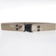 Shield Lang outdoor tactical belt men's sports belt canvas security casual sports canvas woven outer belt security belt outdoor accessories mud color Shield Lang outdoor tactical belt men's sports belt canvas security casual sports canvas woven outer belt security belt outdoor accessories mud color