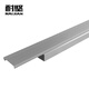 Hard-resistant aluminum alloy square trunking, surface mounting, square cloth, outer opening, brushed aluminum large cover, metal square trunking, electrical accessories 100mm*50mm Hard-resistant aluminum alloy square trunking, surface mounting, square cloth, outer opening, brushed aluminum large cover, metal square trunking, electrical accessories 100mm*50mm