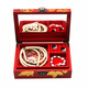Nine-color jiucai jewelry box Pingyao push light lacquerware Hand-made collections for women’s day gifts Push light lacquer jewelry box Shanxi specialty red gold peony Nine-color jiucai jewelry box Pingyao push light lacquerware Hand-made collections for women’s day gifts Push light lacquer jewelry box Shanxi specialty red gold peony