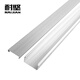Hard-resistant aluminum alloy square trunking, surface mounting, square cloth, outer opening, brushed aluminum large cover, metal square trunking, electrical accessories 100mm*50mm Hard-resistant aluminum alloy square trunking, surface mounting, square cloth, outer opening, brushed aluminum large cover, metal square trunking, electrical accessories 100mm*50mm