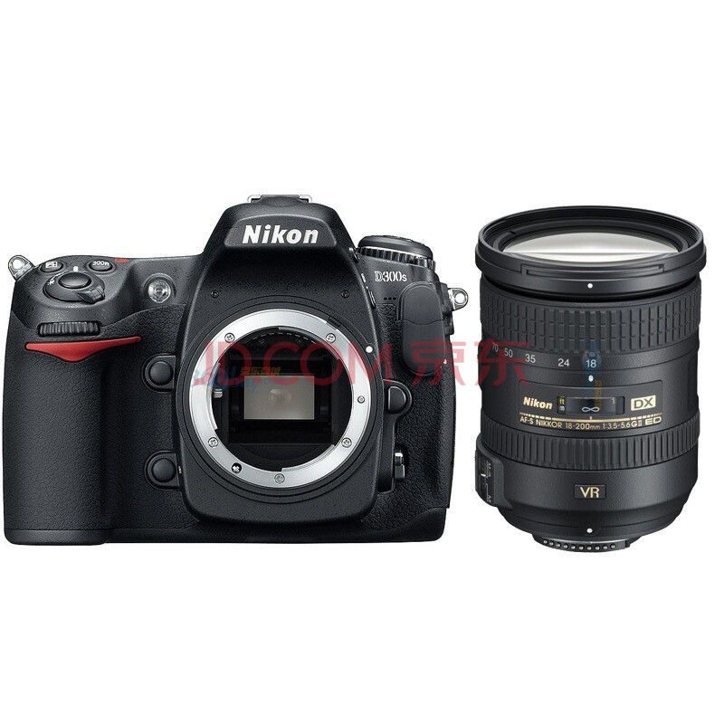 尼康（Nikon） D300S 单反机身 +尼康 AF-S 18-200mm f/3.5-5.6G ED VR II 变焦镜头 组合套装