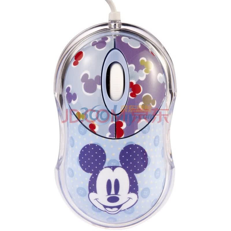 迪士尼（Disney）MN1301 7色彩灯有线鼠标（米奇）
