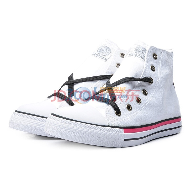 【回力帆布鞋】Warrior回力女子高帮帆布鞋39