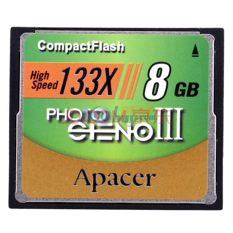 宇瞻（Apacer） 8G CF卡（133X）
