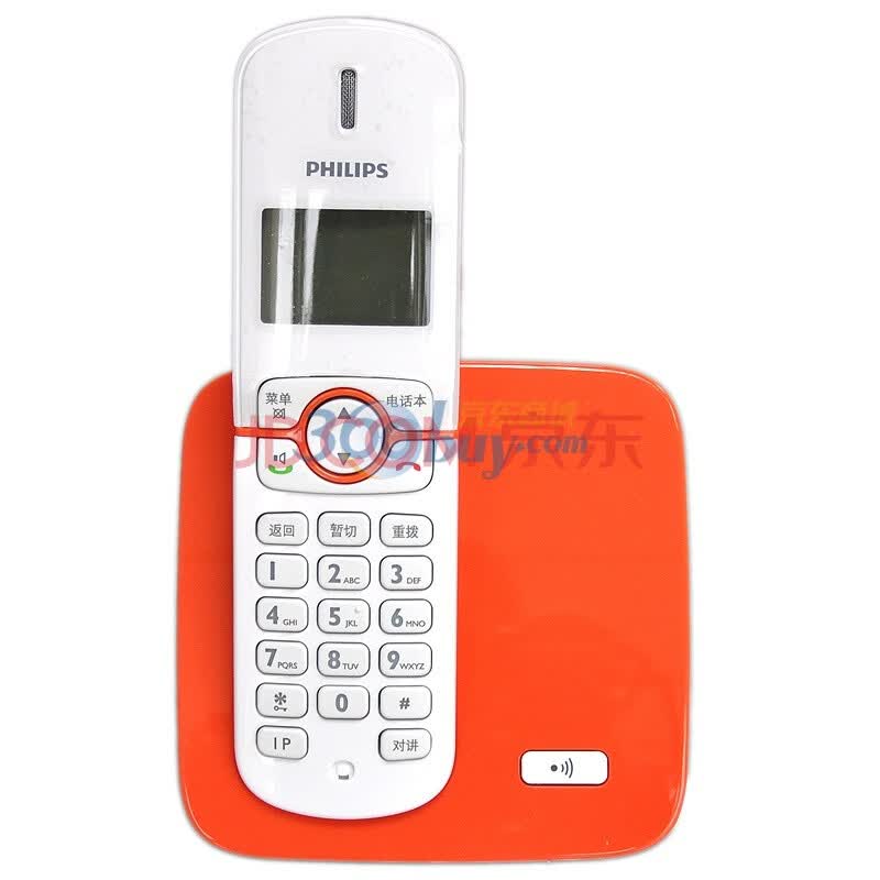 飞利浦（PHILIPS） DCTG270 2.4G 数字无绳电话子电话机来电显示语音报号