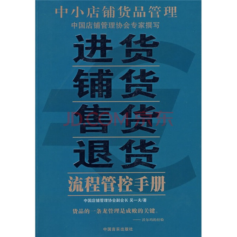 中小店铺货品管理:进货·铺货·售货·退货图