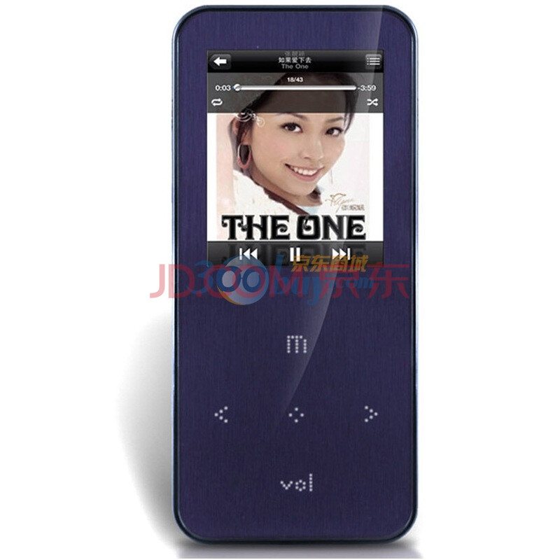 欧恩（ONN）Q9\4G MP4 全金属超薄支持双无损 纯音MP3播放器