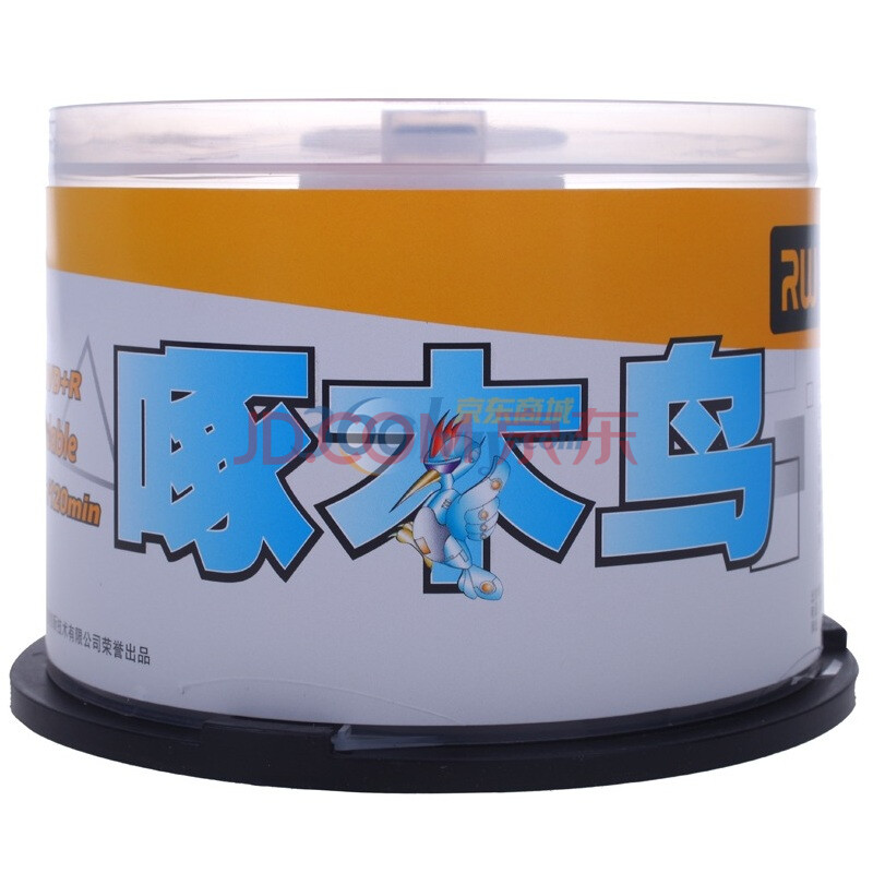 啄木鸟 CD-R  52速  700M  几何系列  桶装 50片 刻录盘