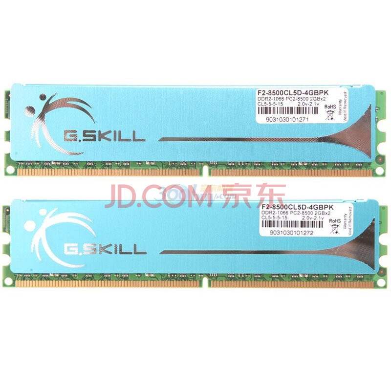 【芝奇F2-8500CL5D-4GBPK】G.SKILL(芝奇