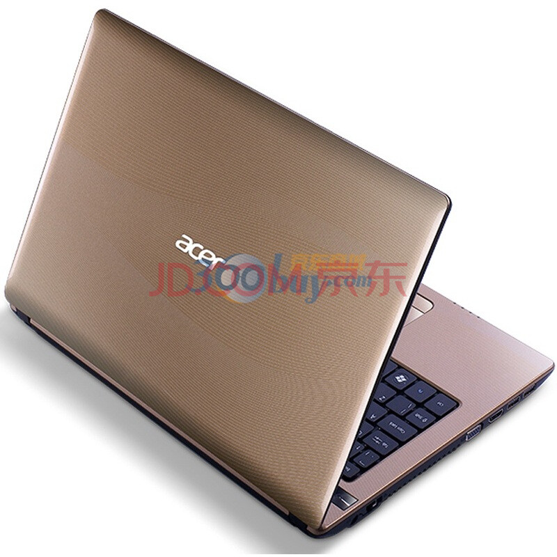 宏碁（acer）AS4752G-2352G50Mncc 14英寸笔记本电脑（i3-2350M 2G 500G D刻 610M 1G独显 win7) 香槟金