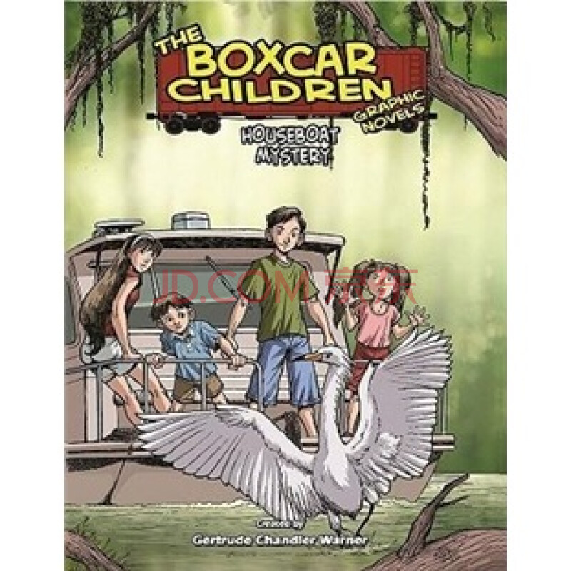 houseboat mystery: a graphic novel (boxcar children graphic