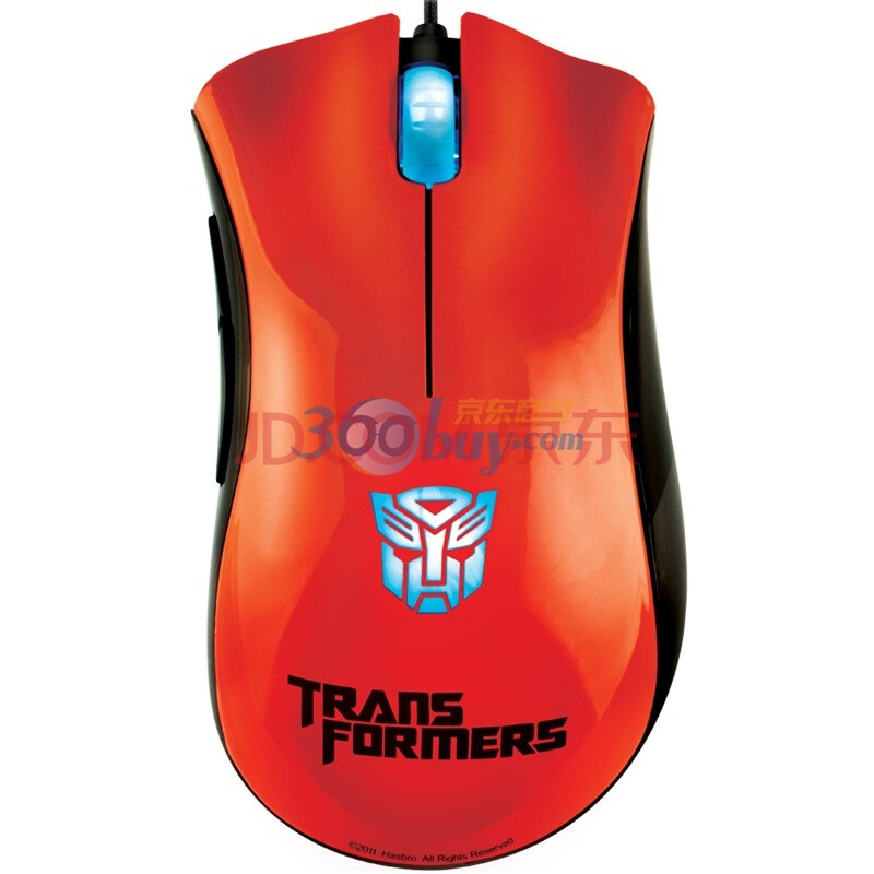 雷蛇（Razer）炼狱蝰蛇 DeathAdder 游戏鼠标--擎天柱特别版