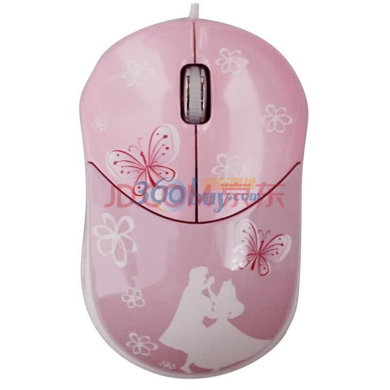 迪士尼（Disney）MN401  有线光学鼠标（睡美人）