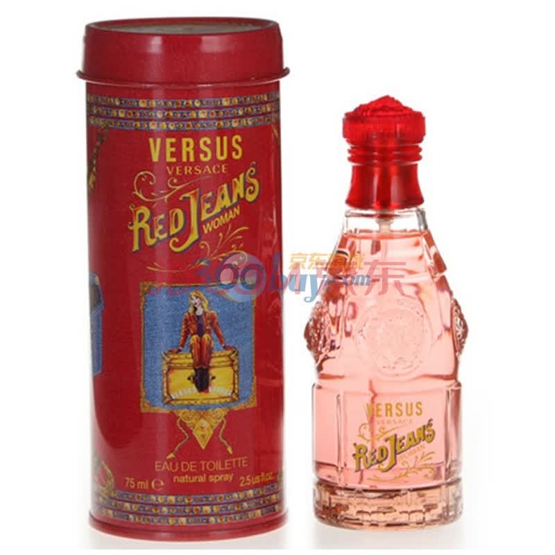 Versace范思哲红色牛仔香水 75ML