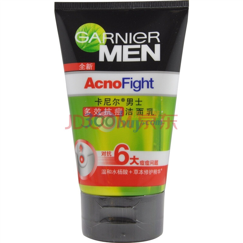 Garnier卡尼尔男士多效抗痘洁面乳100ml