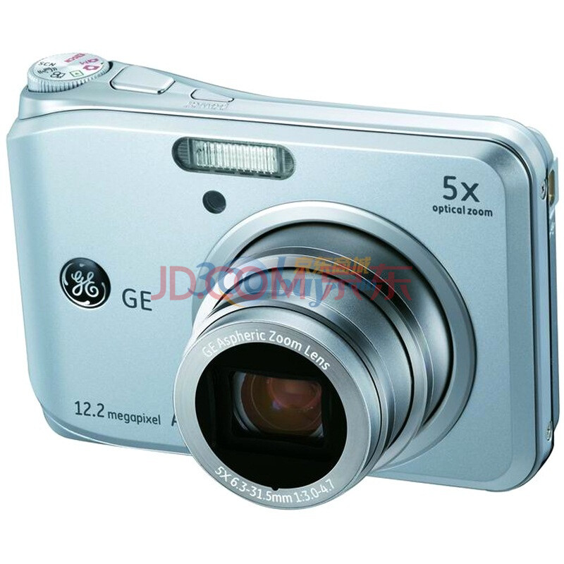 GE 通用 A1250 数码相机（银色）