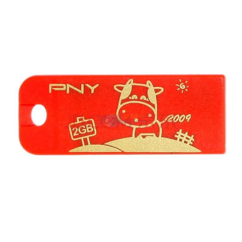 必恩威（PNY）U盘 牛年限量版 威盘2G（红色）