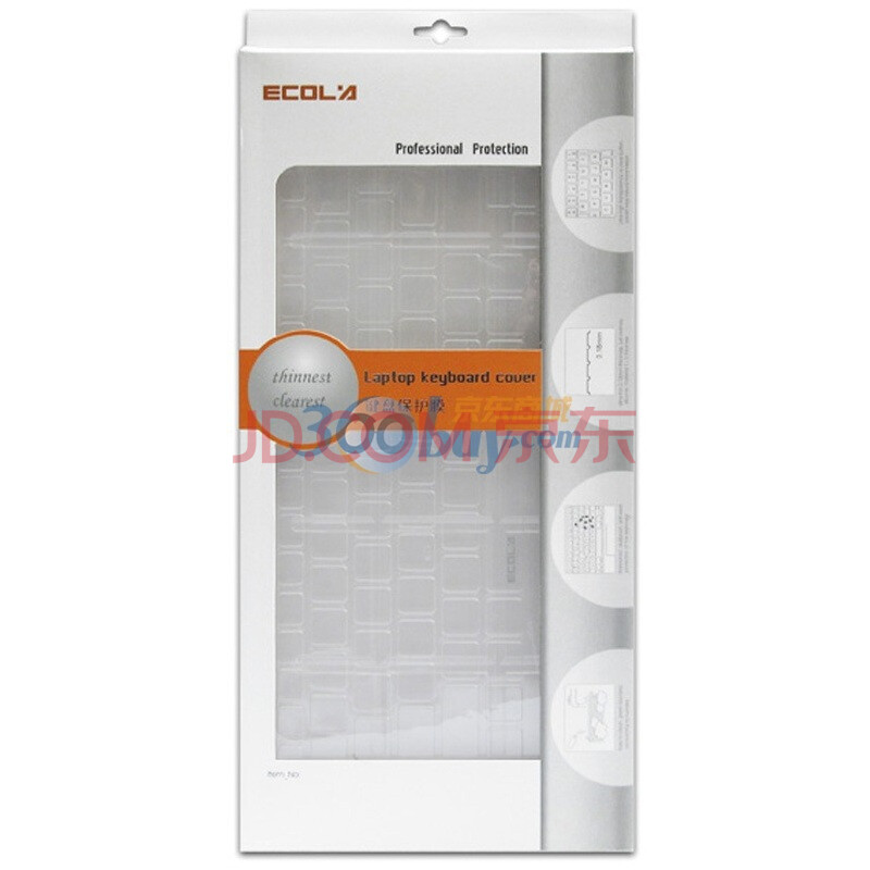 宜客莱（ECOLA) EB007 透明笔记本键盘保护膜 (适用 IBM Thinkpad E520 E525)
