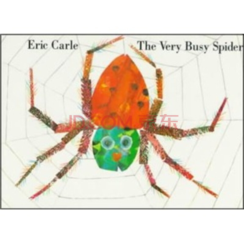 The Very Busy Spider [Board book] [平装] [1岁及以上] [非常忙的蜘蛛]