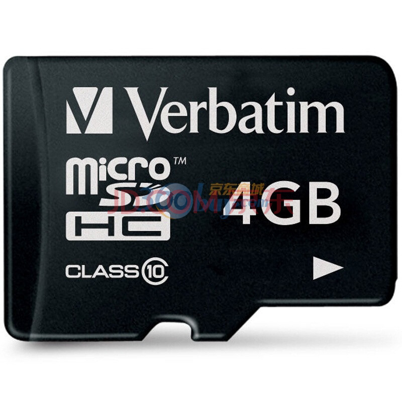 威宝（Verbatim）4G MicroSDHC(TF)高速存储卡（Class10）