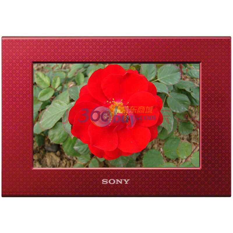 索尼（SONY）DPF-C700  128M 7英寸 数码相框 红色