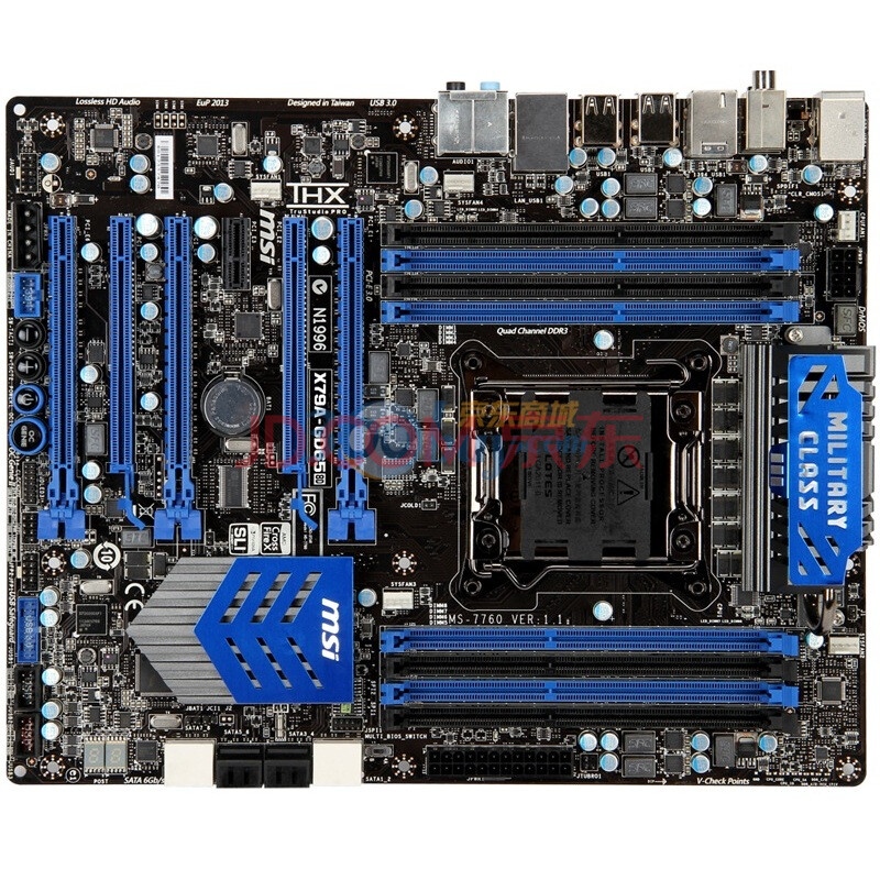 微星（msi）X79A-GD65 (8D)主板（Intel X79/LGA2011）