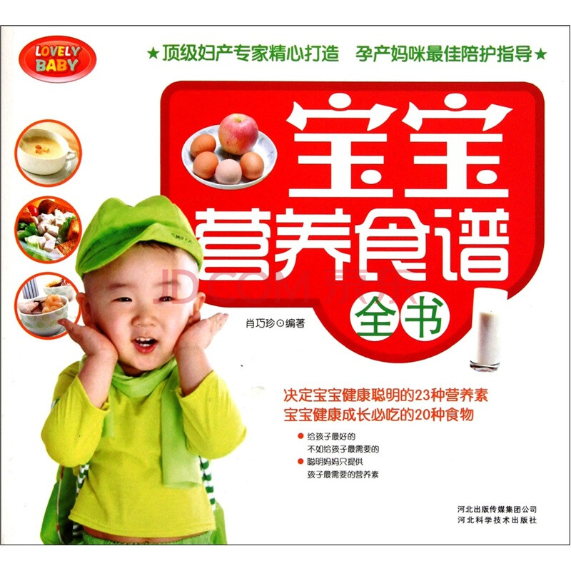 宝宝营养食谱全书 肖巧珍 河北科学技术出版社