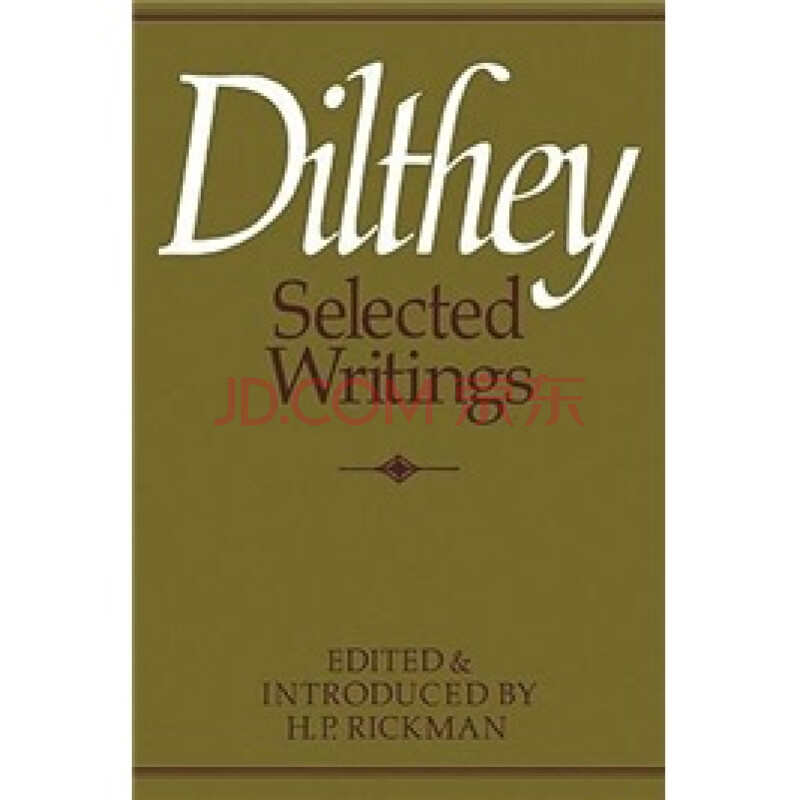 dilthey selected writings [平装]