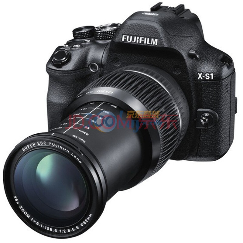 FUJIFILM 富士 FinePix X-S1 数码相机 （黑色）