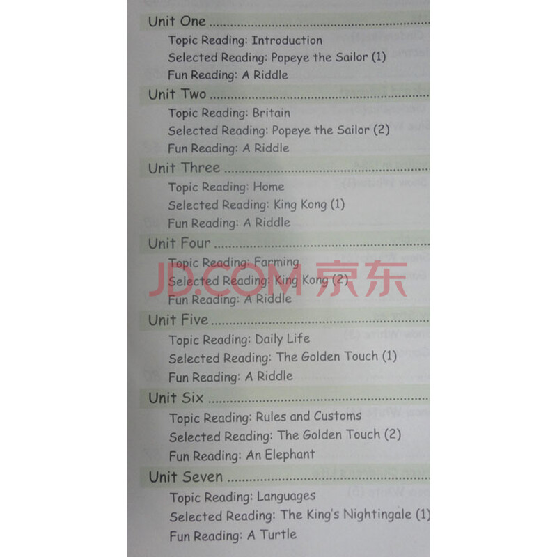 国外国语学校系列教材:英语阅读与写作教程1(