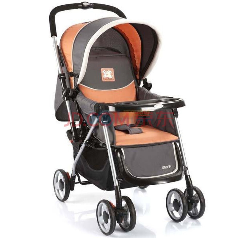 【好孩子童车C309-G064(灰橘黄)】好孩子童车