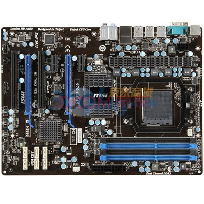 微星（msi）970A-G45主板（AMD 970/SB950/Socket AM3+）