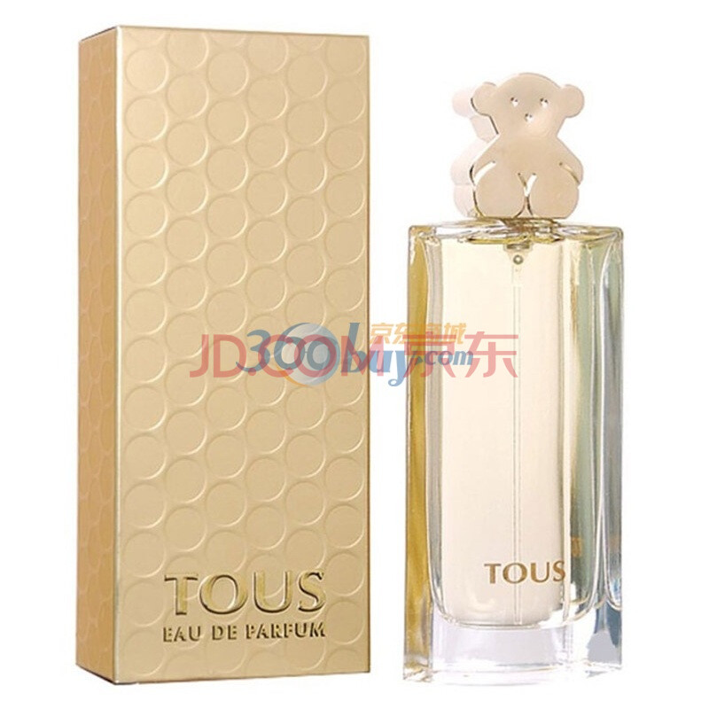 TOUS桃丝熊金色桃丝熊女用香水50ml