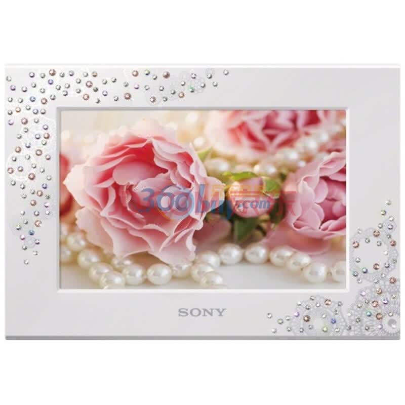 索尼（SONY）DPF-C700WI  128M 7英寸 数码相框  白色